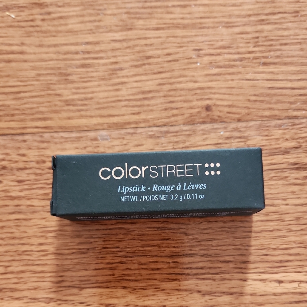 Color Street Lipstick in Elegant Black Packaging
